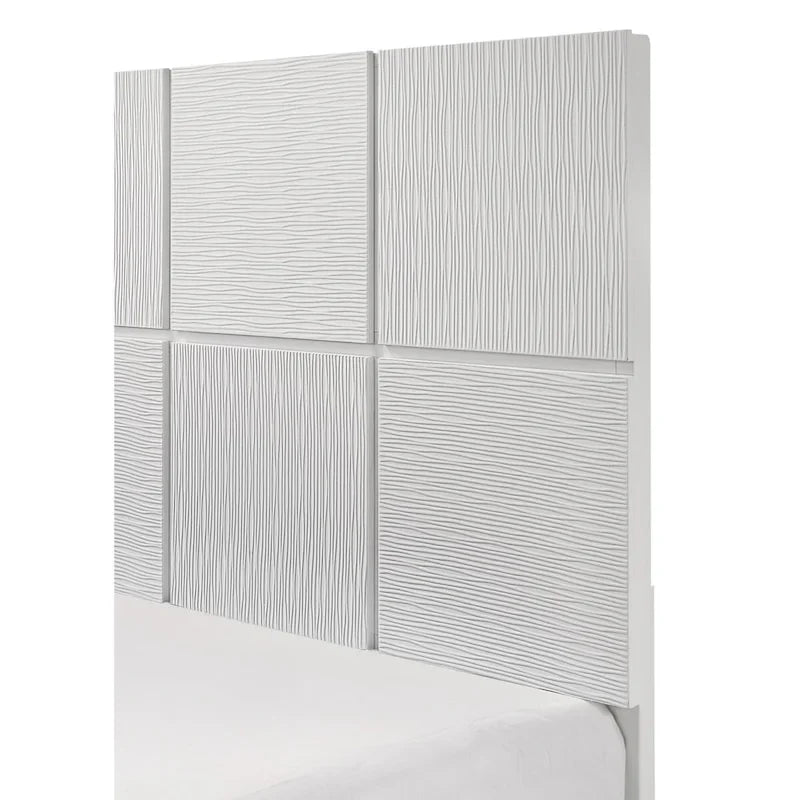 5 Piece White Panel Bedroom Set