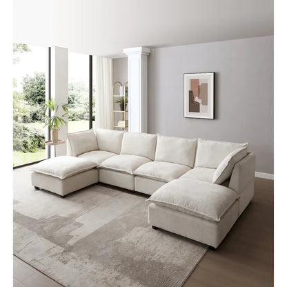 130 Inch Modular Sectional Sofa