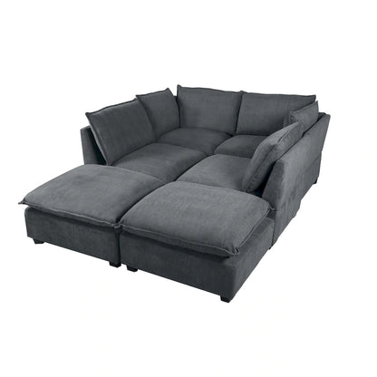 130 Inch Modular Sectional Sofa
