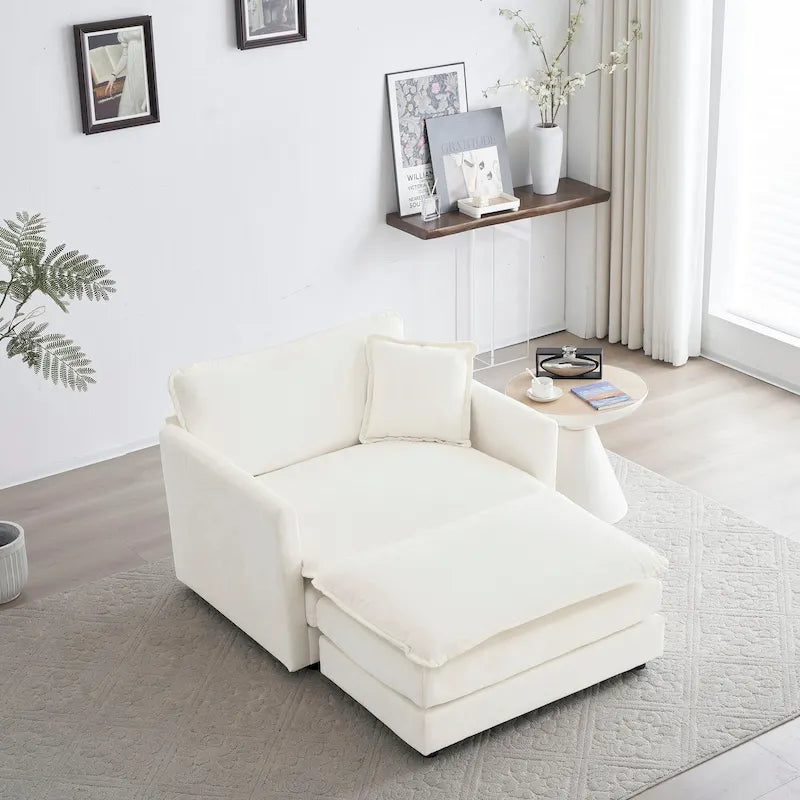 Single Seat Sofa with Modular Flexibility and Plush Comfort
