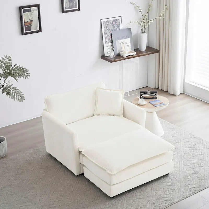 Single Seat Sofa with Modular Flexibility and Plush Comfort