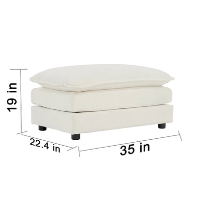 Single Seat Sofa with Modular Flexibility and Plush Comfort