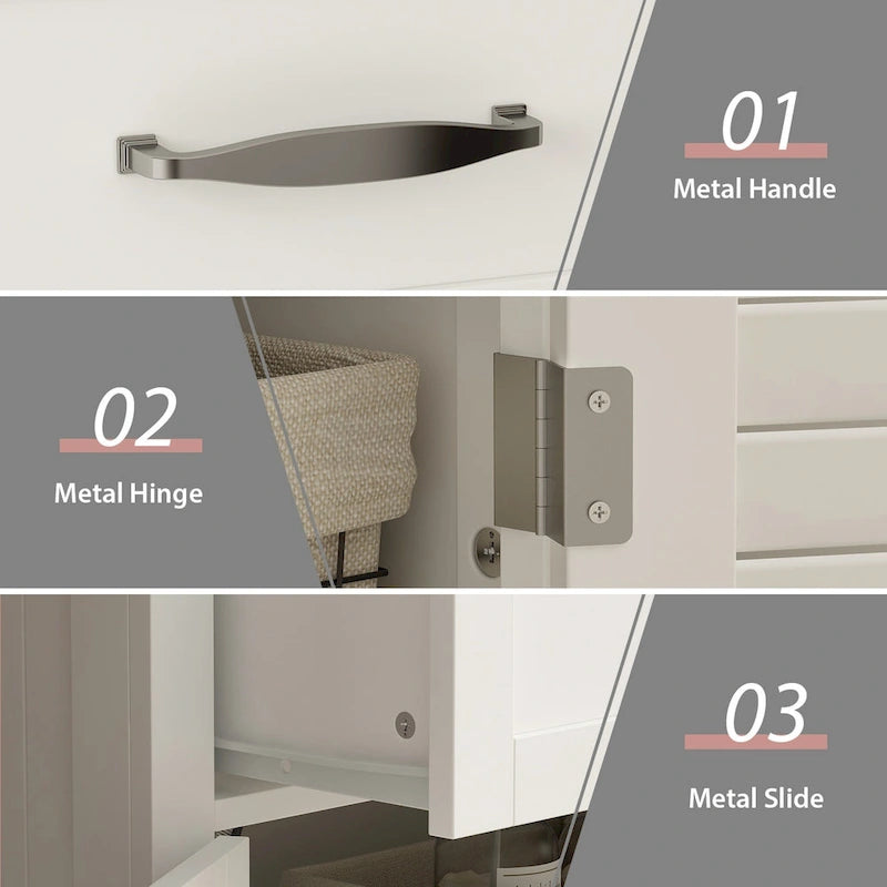 30Bathroom Cabinet Storage Cabinet Doors Wooden Floor Cabinet