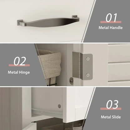 30Bathroom Cabinet Storage Cabinet Doors Wooden Floor Cabinet