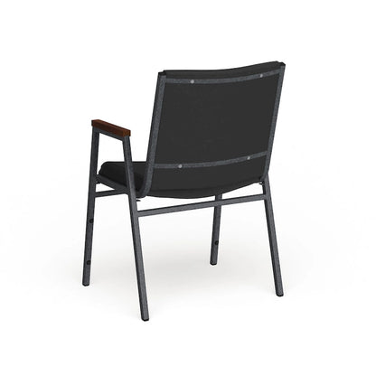 Heavy Duty Stack Chair with Arms - 21D x 21W x 31H