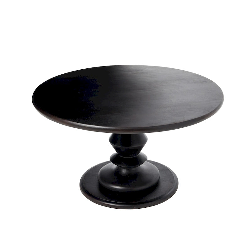 Solid Wood Pedestal Coffee Table