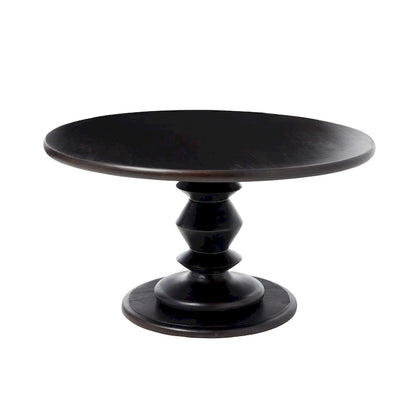 Solid Wood Pedestal Coffee Table