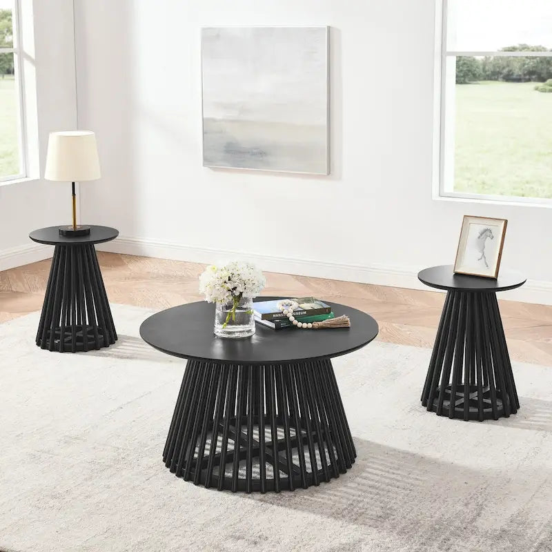 Modern minimalist coffee table, solid wood coffee table, Nordic style coffee table, simple design, suitable for both home