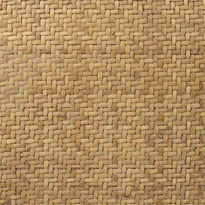 Rattan Bentwood X-Back Bench